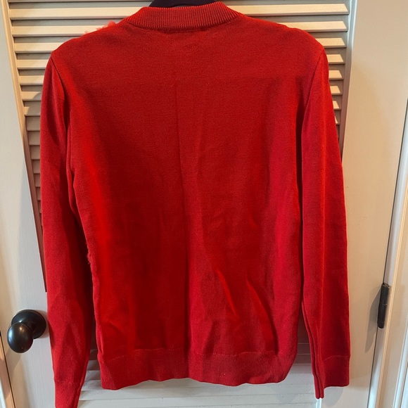 Maxime Simoens red orange fur sweater - Picture 3 of 3